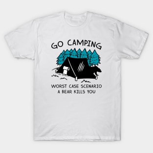 Go Camping Bear T-Shirt